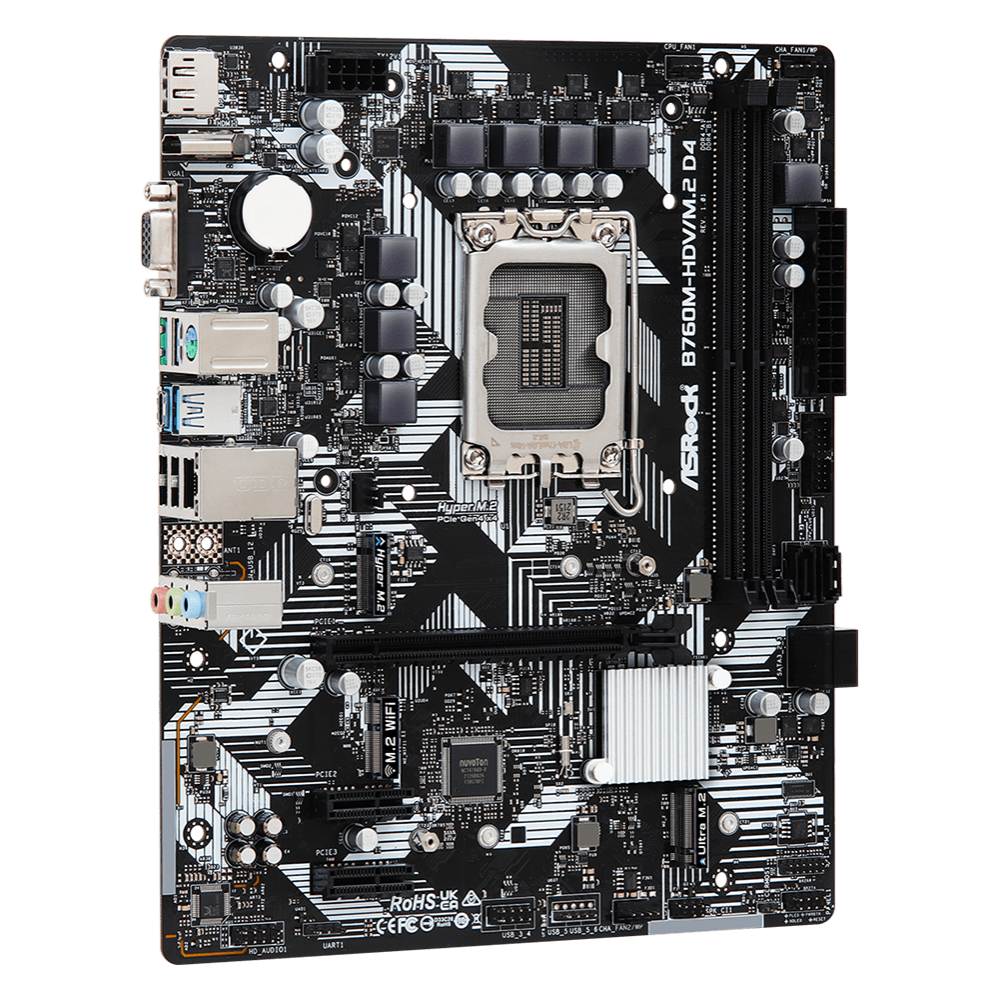 ASROCK B760M-HDV/M.2 DDR4 Intel Motherboard