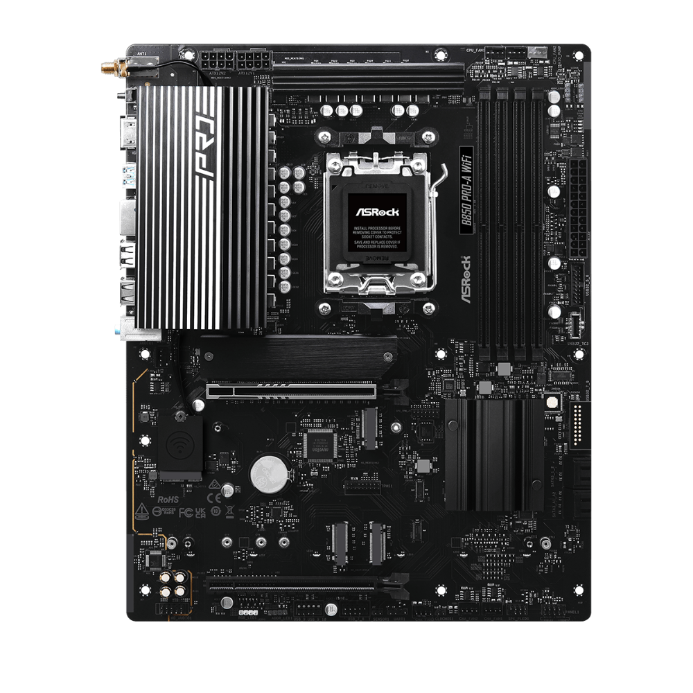 ASROCK B850 Pro-A Wifi6e DDR5 AMD Motherboard