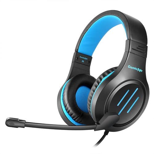 COSMIC BYTE Blazar Wired Stereo Gaming Headphone With Mic ( Blue ) ( PC/PS4/PS5/Tablets/Xbox One )