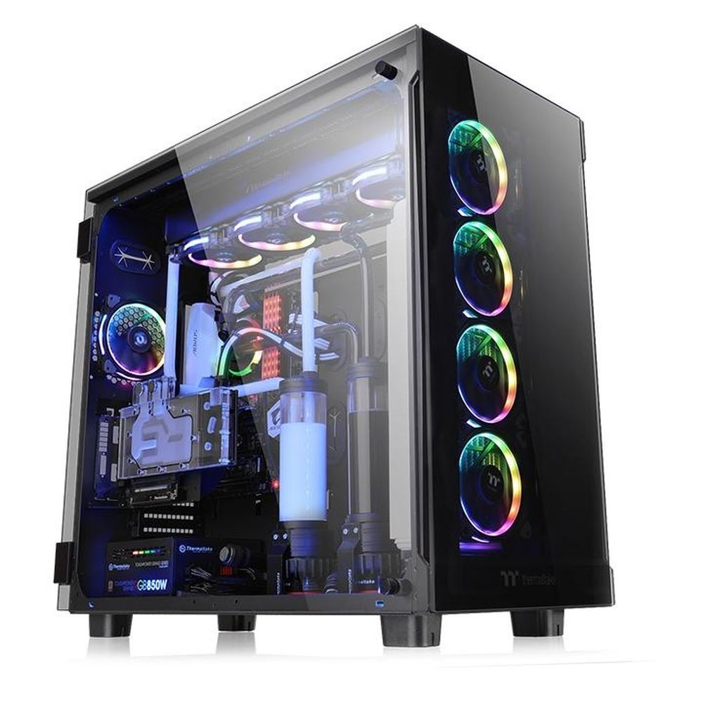 THERMALTAKE View 91 RGB EATX Super Tower Cabinet (Black)