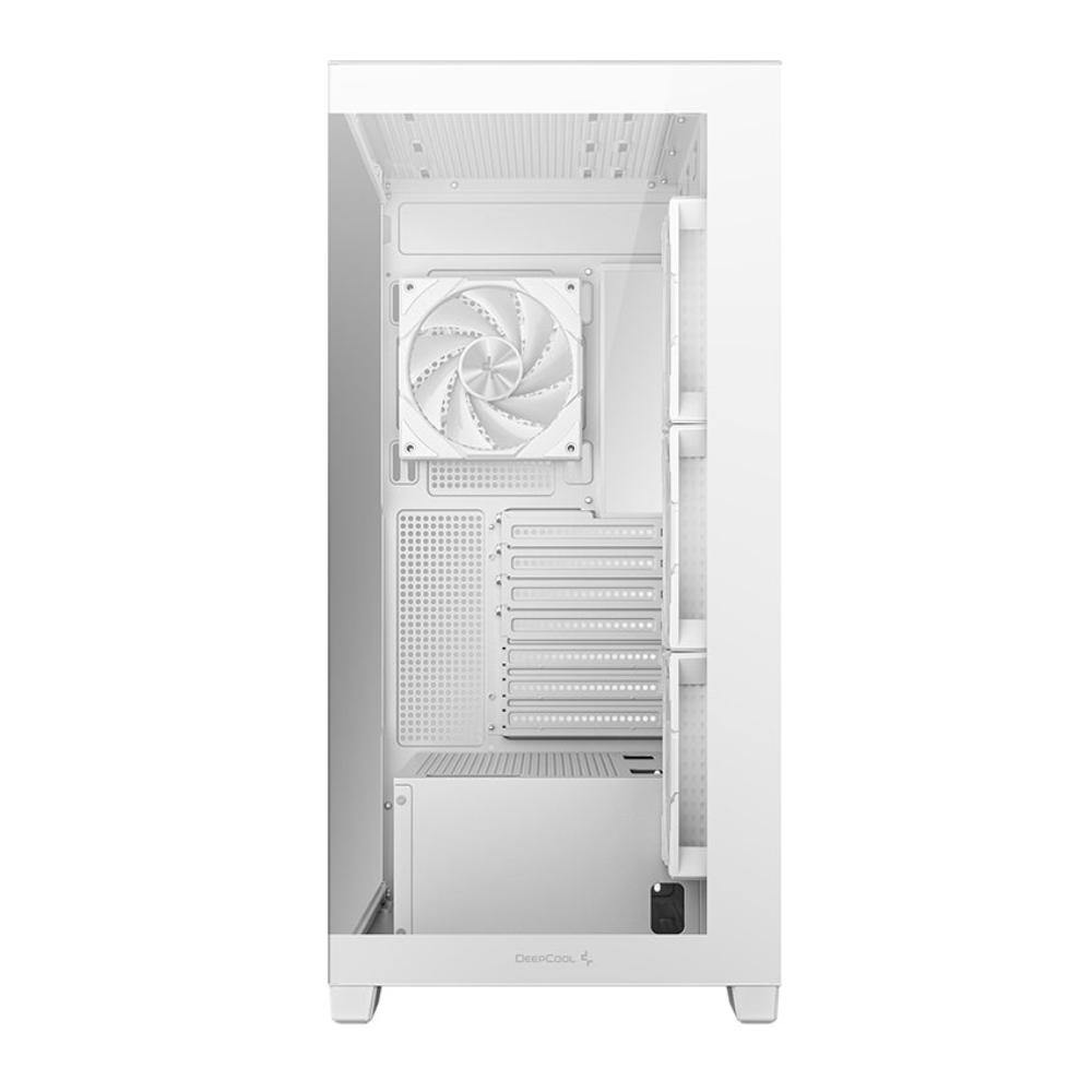 DEEPCOOL CG580 4F ARGB ATX Mid Tower Cabinet (White)