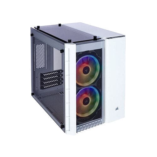 CORSAIR 280X RGB MATX Mini Tower Cabinet (White)