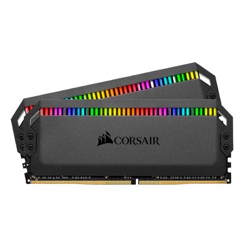CORSAIR Dominator Platinum RGB 64GB ( 32GB x 2 ) 6000MHz DDR5 RAM (Black) ( CL40 )