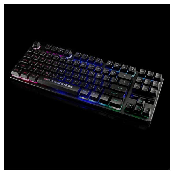 COSMIC BYTE Styx Tenkeyless Membrane Wired Gaming Keyboard ( Black )