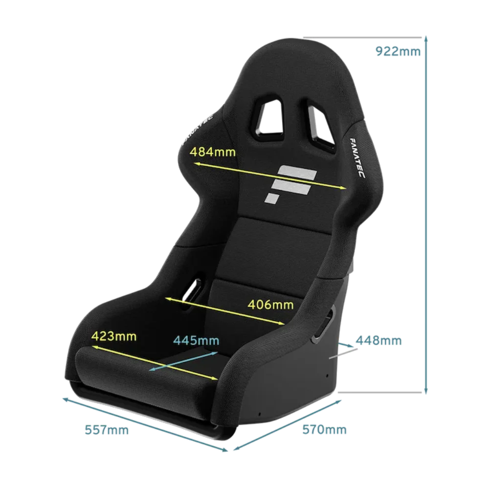 FANATEC GT Cockpit Seat ( Black )