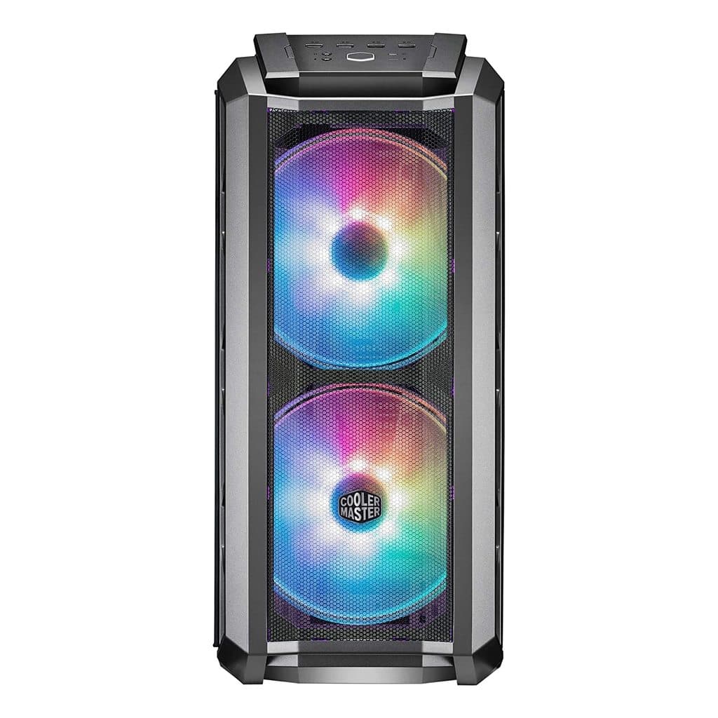 COOLER MASTER MasterCase H500P Mesh ARGB EATX Mid Tower Cabinet (Black)