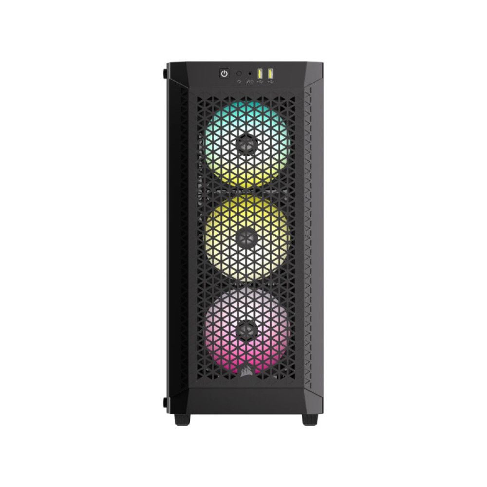 CORSAIR 480T RGB Airflow Tempered Glass ATX Mid Tower Cabinet (Black)