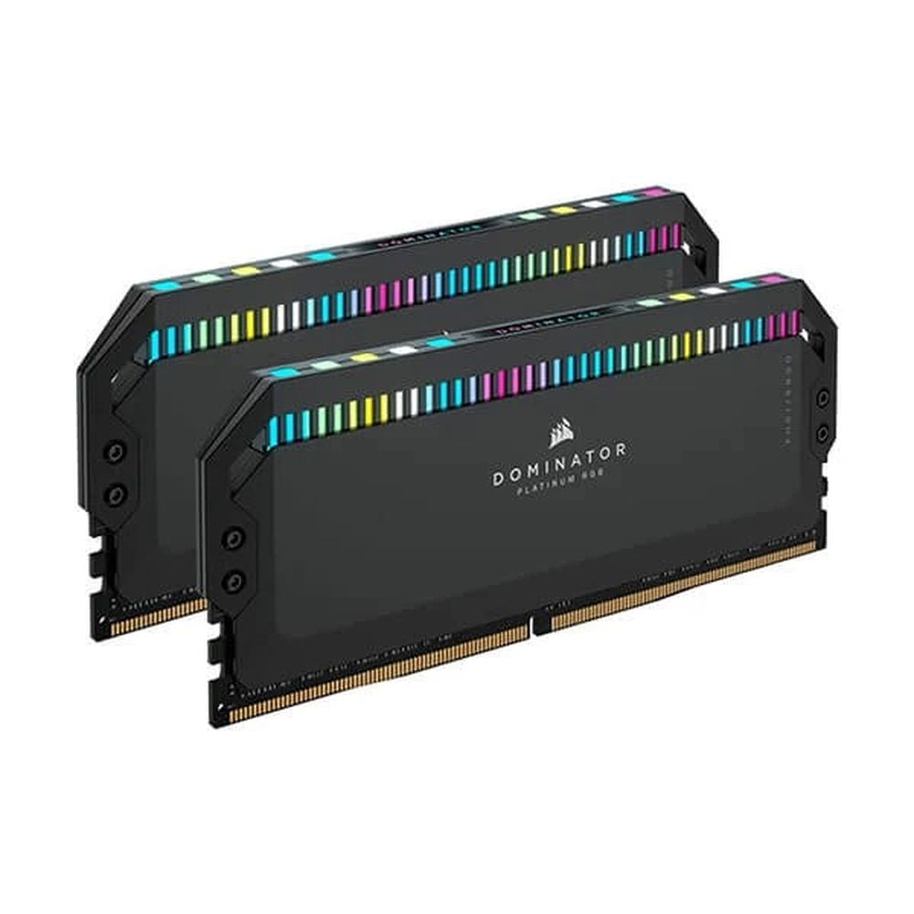 CORSAIR Dominator Platinum RGB 64GB ( 32GB x 2 ) 6800MHz DDR5 RAM (Black) ( CL40 )