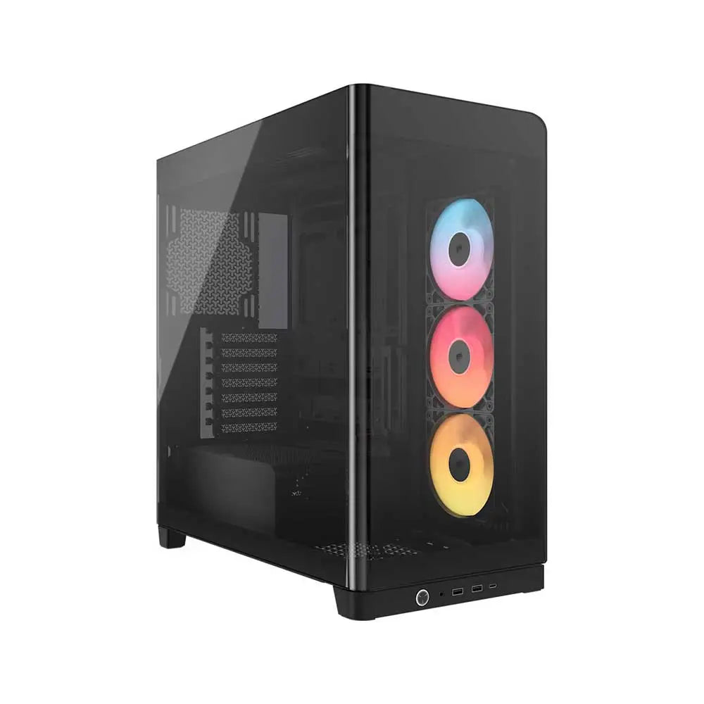 CORSAIR Frame 4500X RS Panoramic Glass ARGB EATX Mid Tower Cabinet ( Black )