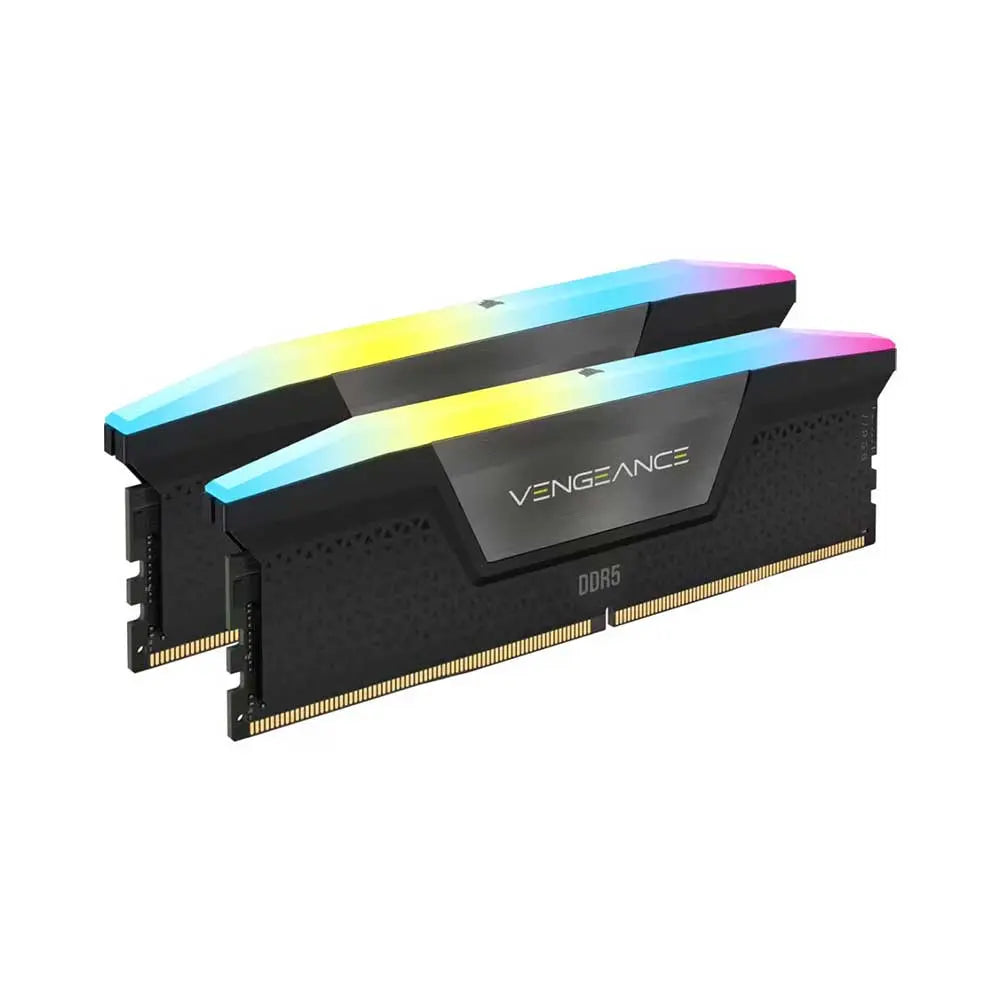 CORSAIR Vengeance RGB 96GB ( 48GB x 2 ) 5200MHz DDR5 RAM ( Black ) ( CL38 )