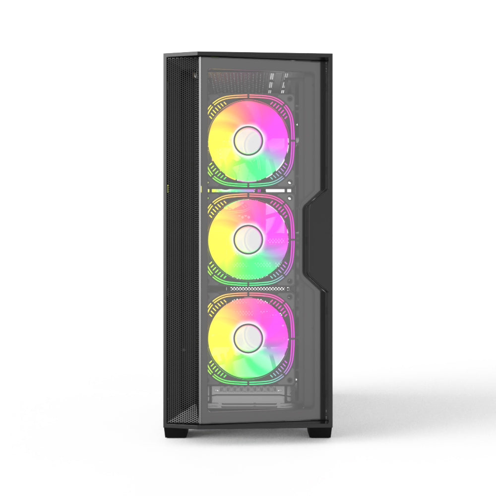 TAG Gamerz Andromeda RGB MATX Mid Tower Cabinet (Black)