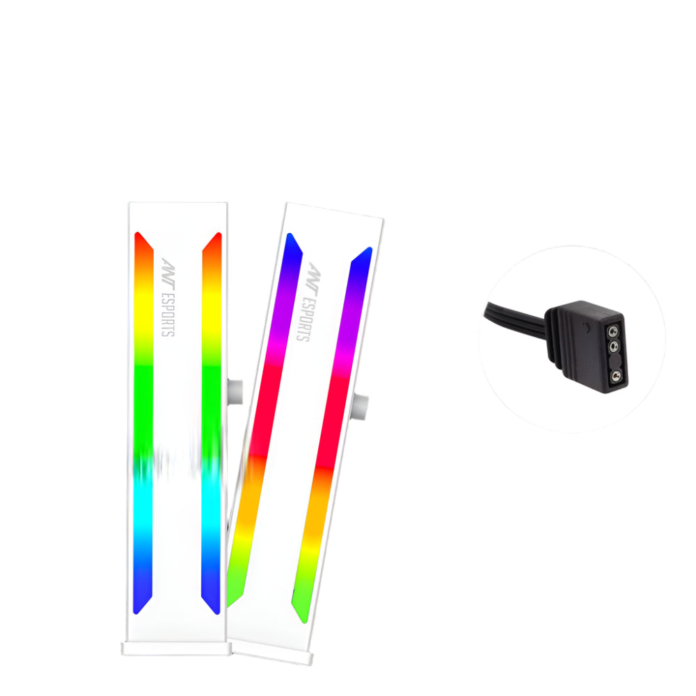 ANT ESPORTS GCB70 ARGB Graphic Card Holder ( White )
