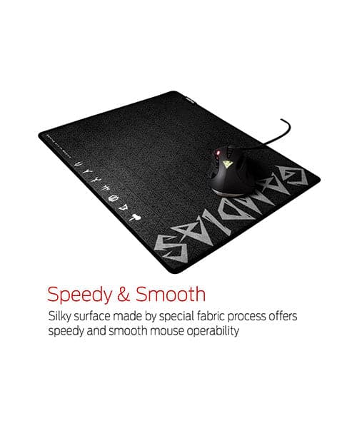 GAMDIAS NYX Speed Large Black Mousepad