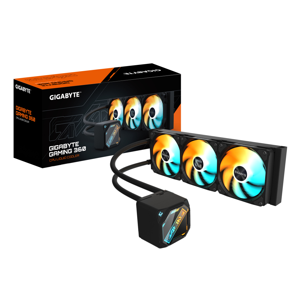 GIGABYTE Gaming 360 ARGB 360mm CPU Liquid Cooler ( Black )