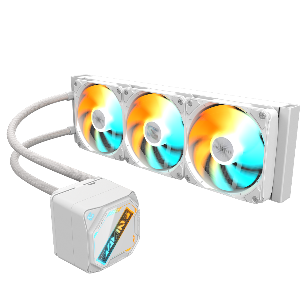 GIGABYTE Gaming Ice 360 ARGB 360mm CPU Liquid Cooler ( White )