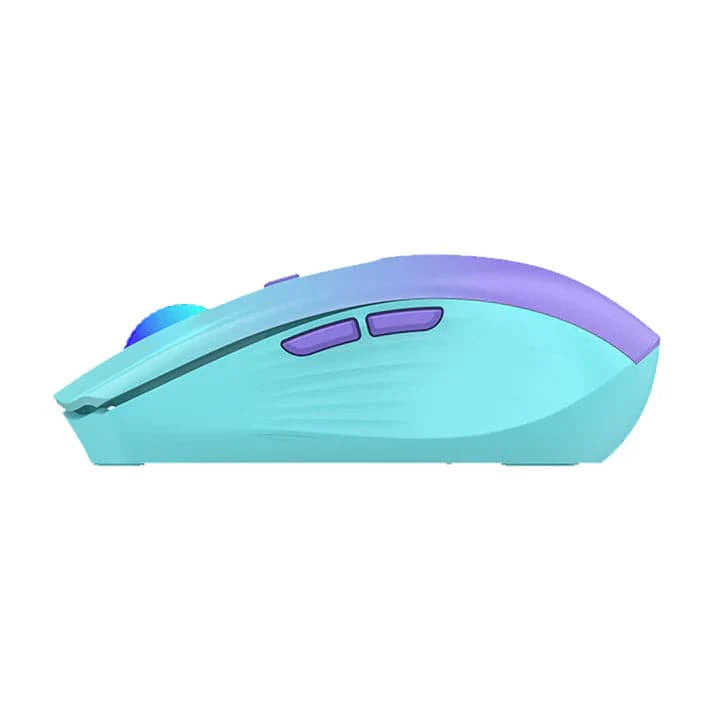 ANT ESPORTS GM400W Wireless Ambidextrous RGB Gaming Mouse ( GM400W-RGB-SEA-BLUE ) ( 3200DPI / 6 Macro Buttons ) ( Sea Blue )