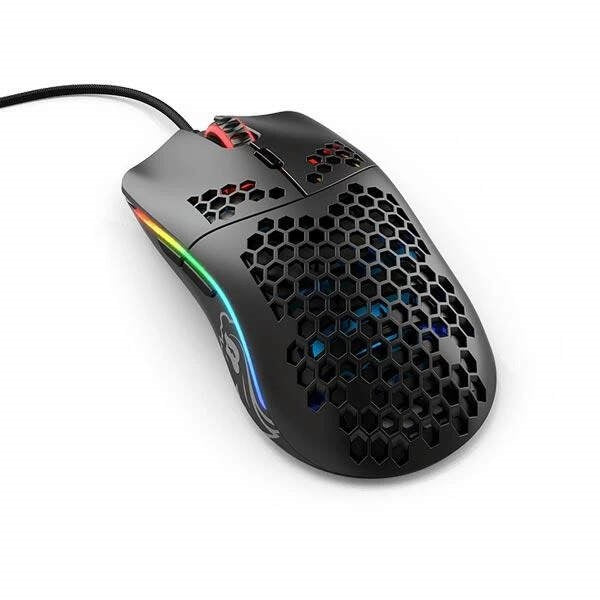 GLORIOUS Model O Wired Ambidextrous Gaming Mouse ( 12000DPI / 6 Macro Buttons ) ( Go- Black )
