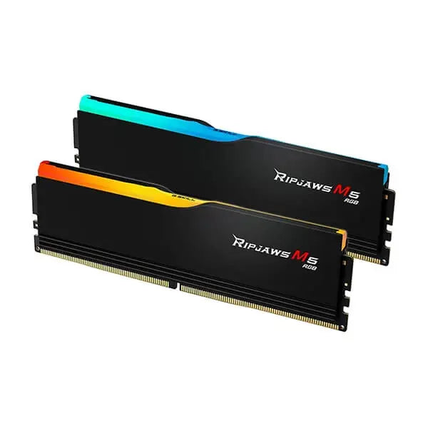 G.SKILL Ripjaws M5 RGB 32GB ( 16GBx2 ) DDR5 6000MHz RAM ( Black ) ( CL32 )