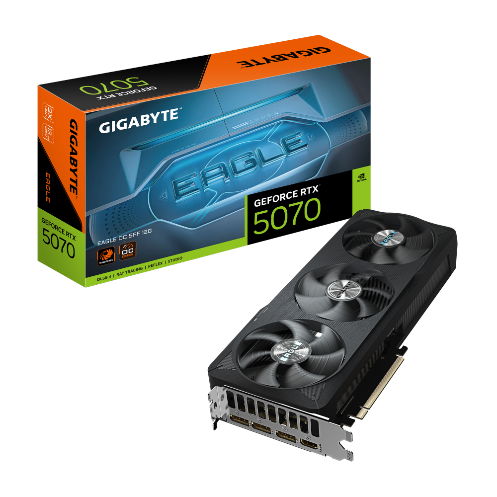 GIGABYTE GeForce RTX 5070 Eagle SFF OC 12GB Nvidia Graphic Card