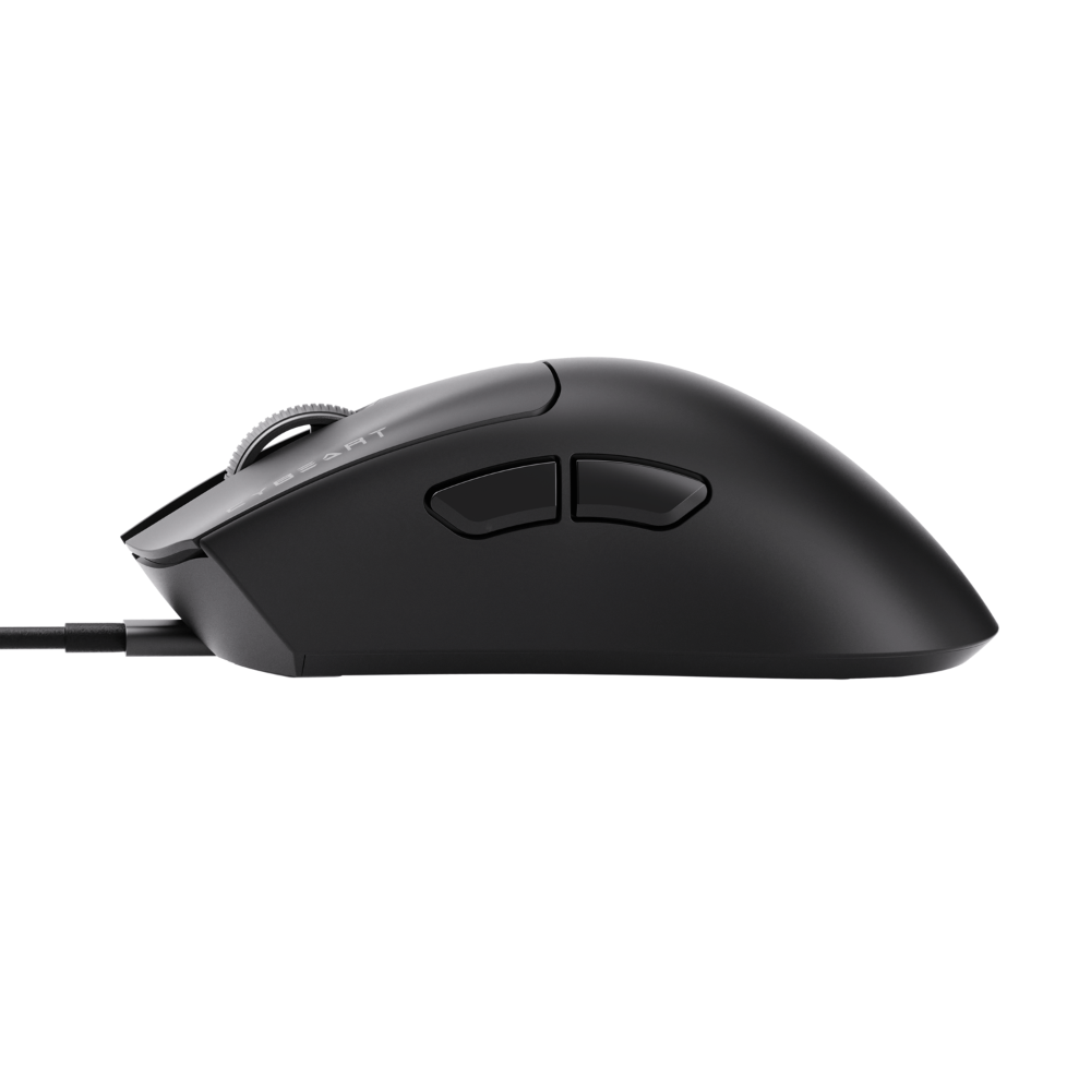 CYBEART Ghost Wired Ergonomic Gaming Mouse ( Black ) ( 12800DPI / 5 Macro Buttons )