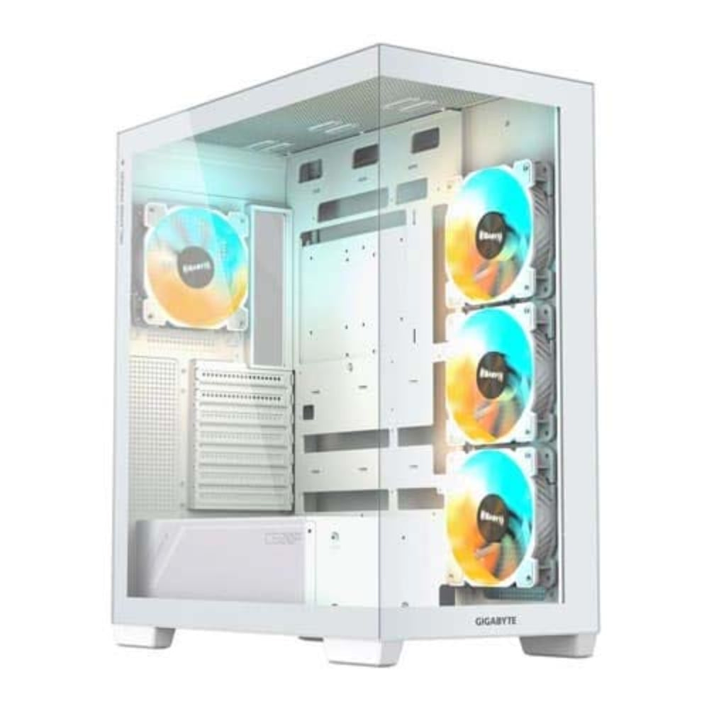 GIGABYTE C500 Panoramic Stealth ARGB Mid Tower Cabinet ( Ice White )