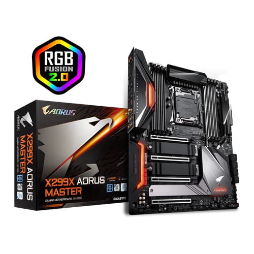 GIGABYTE X299X Aorus Master DDR4 Intel Motherboard
