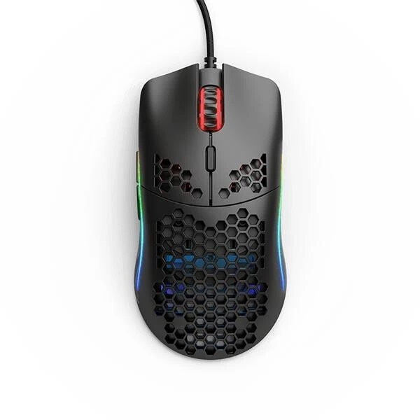 GLORIOUS Model O Wired Ambidextrous Gaming Mouse ( 12000DPI / 6 Macro Buttons ) ( Go- Black )