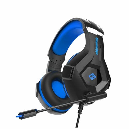 COSMIC BYTE H11 3.5mm Wired Stereo Gaming Headphone With Mic ( Blue ) ( PC/PS4/X Box One/Laptops/Mobiles )