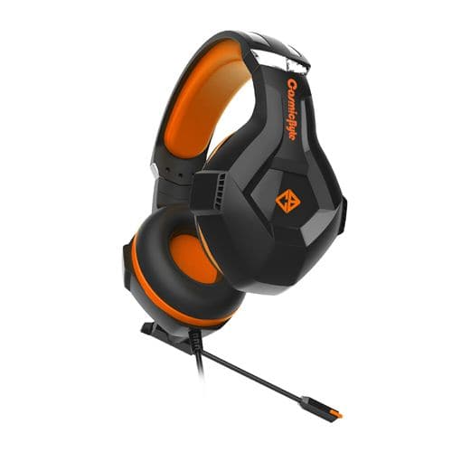 COSMIC BYTE H11 3.5mm Wired Stereo Gaming Headphone With Mic ( Orange ) ( PC/PS4/X Box One/Laptops/Mobiles )