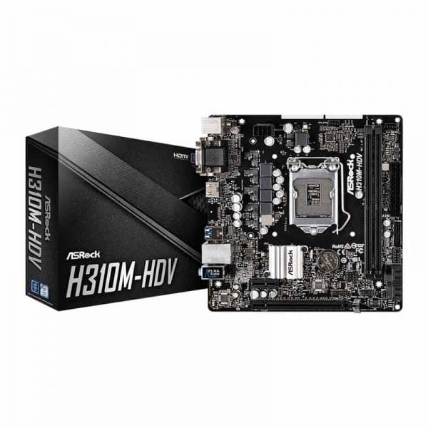 ASROCK H310M-HDV DDR4 Intel Motherboard