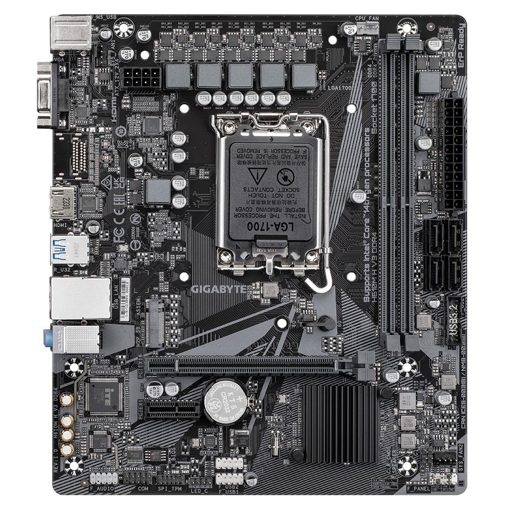 GIGABYTE H610M H V3 DDR4 Intel Motherboard