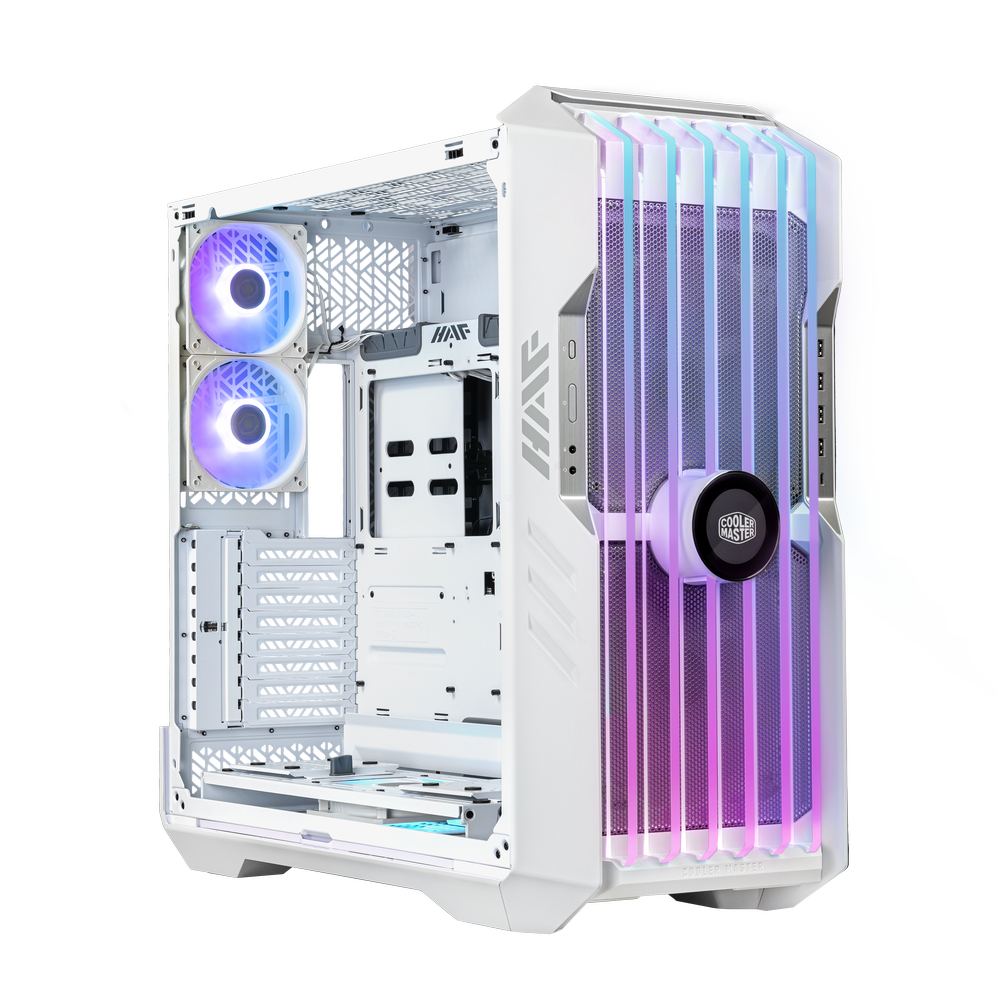 COOLER MASTER HAF 700 EVO ARGB EATX Full Tower Cabinet (White)