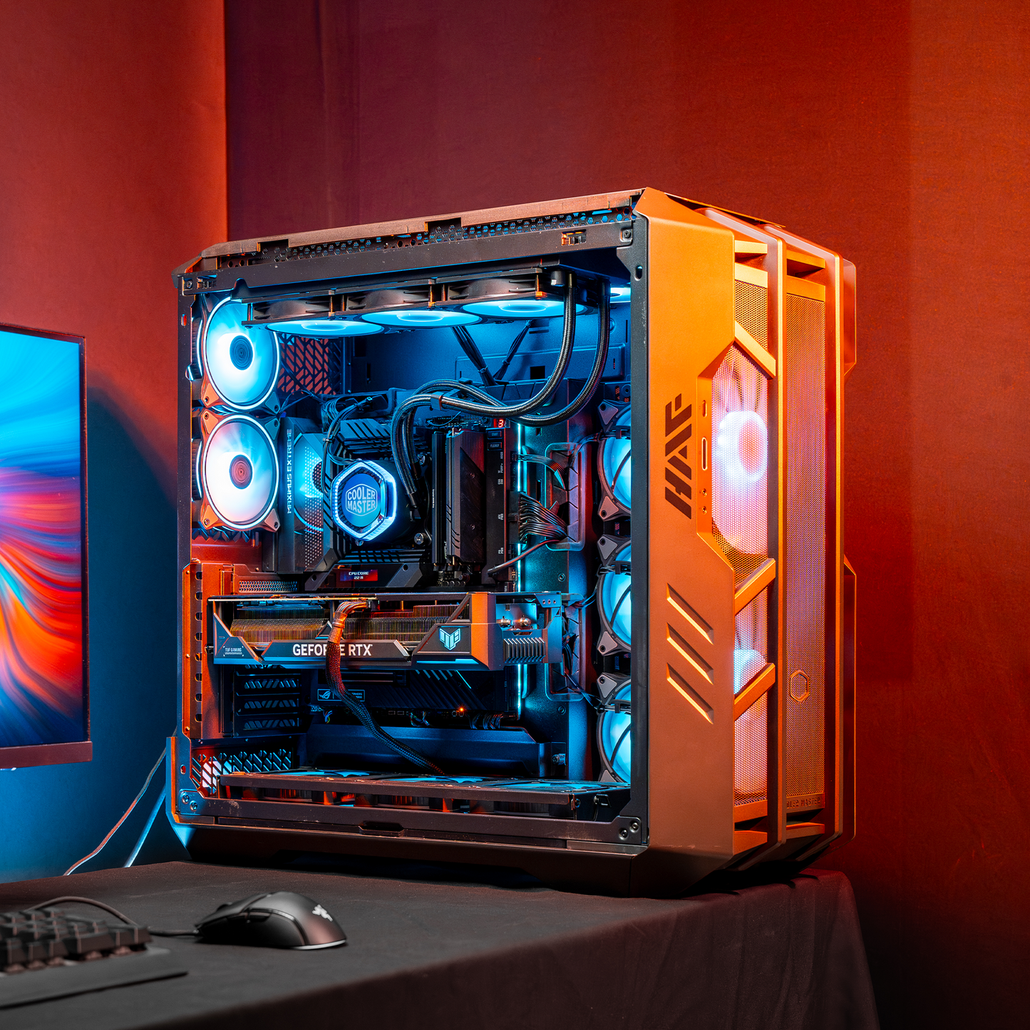 Brain Tech PC ( AMD Ryzen 9 9950X / NVIDIA RTX 5090 32GB / NVIDIA RTX 5090 32GB / 128GB RAM DDR5 / 1TB M.2 NVME Gen4 SSD / 1TB M.2 NVME Gen4 SSD) Custom PC Build for Octane Rendering