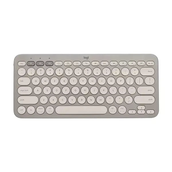 LOGITECH K380 60% Membrane Wireless Gaming Keyboard ( Sand )