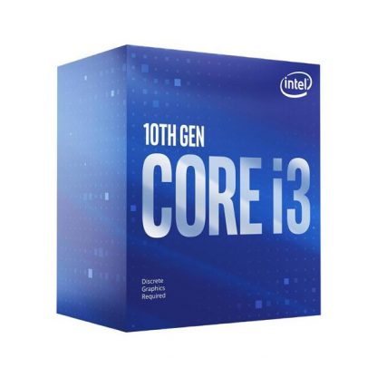 INTEL Core i3 10100F 10th Generation Processor ( 4.3 GHz / 4 Cores / 8 Threads )