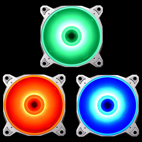 LIAN LI Bora Lite 120mm RGB Cabinet Fan (Silver) ( Triple Pack )
