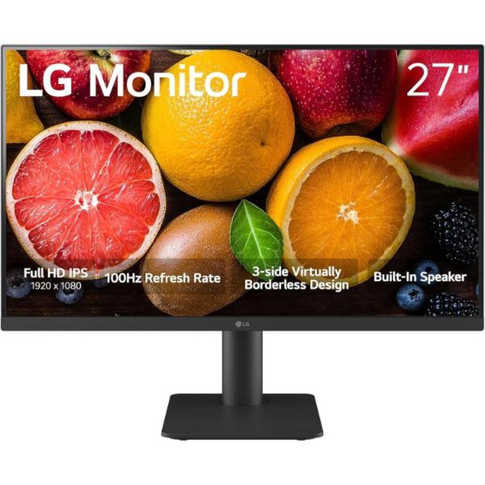 LG 27MS500-B 27 Inch FHD 100Hz IPS Panel 72% SRGB 5MS Dynamic Action Sync IPS Gaming Monitor