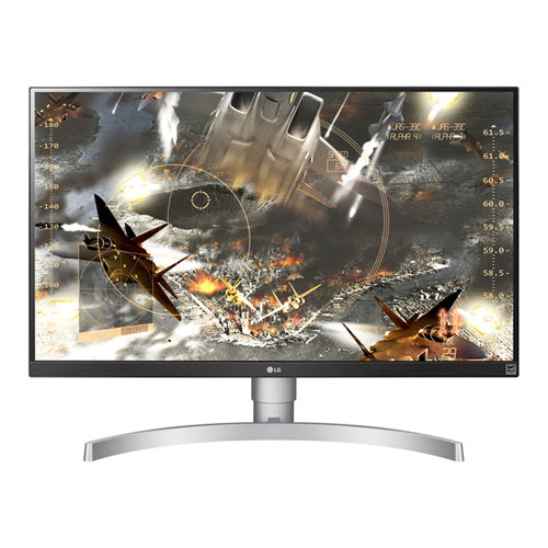 LG 27UK650-W 27 Inch UHD 60Hz IPS Panel 99% SRGB 5ms AMD Freesync Gaming Monitor