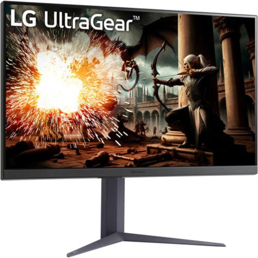 LG UltraGear 32GS75Q-B 31.5 Inch 2K QHD 180Hz IPS Panel 99% SRGB 1MS Adaptive Sync Gaming Monitor