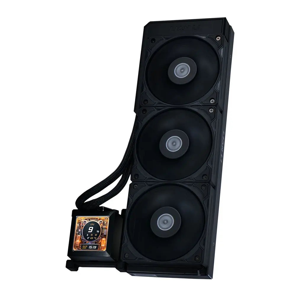 LIAN LI Hydroshift LCD 360S 360mm CPU Liquid Cooler ( Black )
