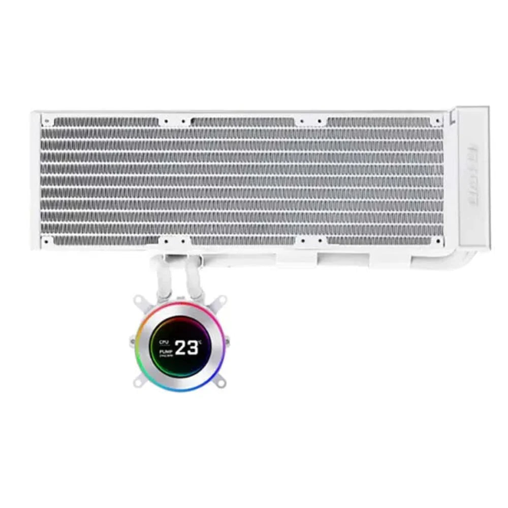 LIAN LI Hydroshift II LCD-C 360N Fanless CPU Liquid Cooler ( White )