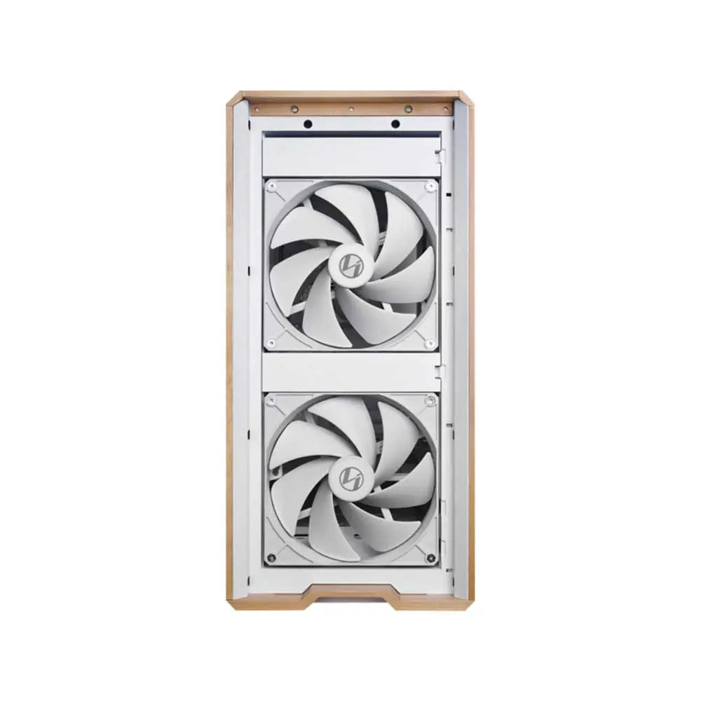 LIAN LI Lancool 217 Wood EATX Mid Tower Cabinet ( White )