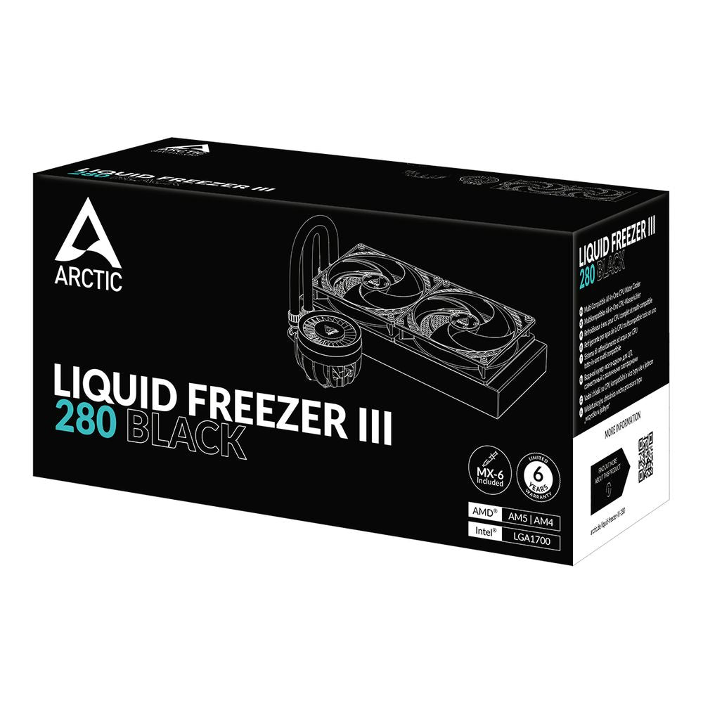 ARCTIC Liquid Freezer III 280mm CPU Liquid Cooler ( Black ) ( Liquid Freezer 3 )