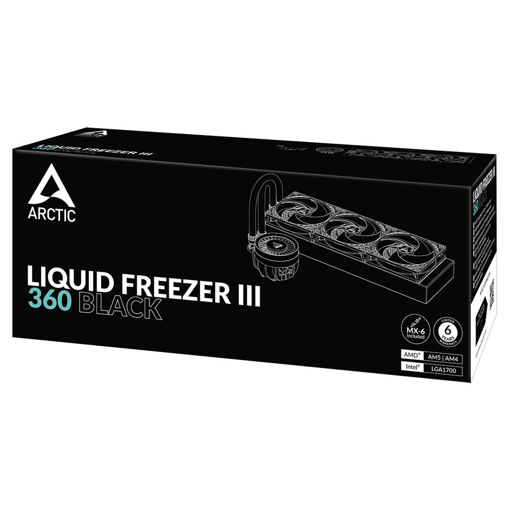 ARCTIC Liquid Freezer III 360mm CPU Liquid Cooler ( Black ) ( Liquid Freezer 3 )