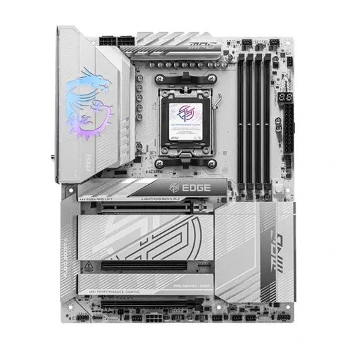 MSI MPG X870E Edge Ti Wifi DDR5 AMD Motherboard (White)