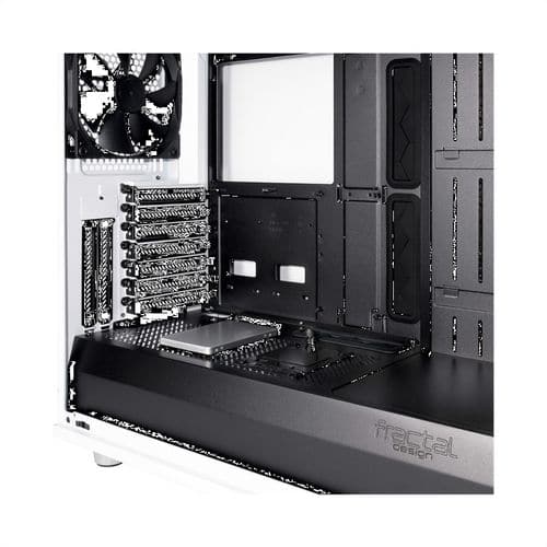FRACTAL DESIGN Meshify S2 Clear EATX Mid Tower Cabinet (White)
