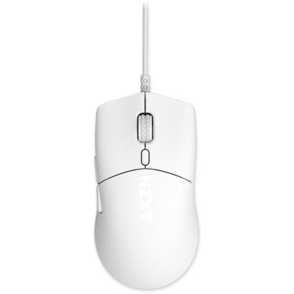 NZXT Lift 2 Symm Wired Ambidextrous Gaming Mouse ( White ) ( 26000DPI / 6 Macro Buttons )