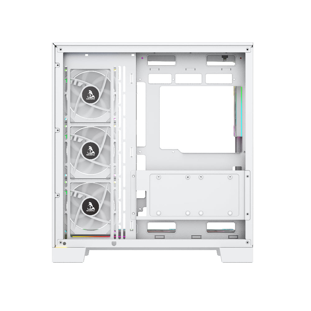 TAG Gamerz Supernova ARGB EATX Mid Tower Cabinet (White)