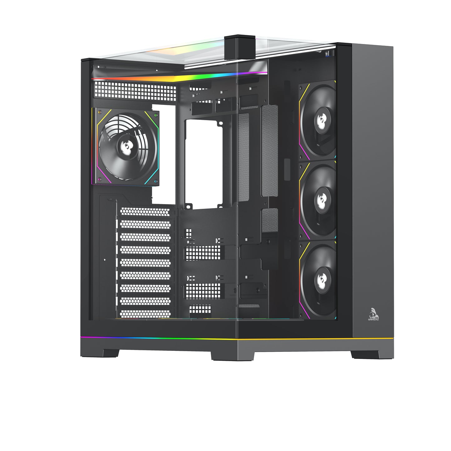 TAG Gamerz Supernova ARGB EATX Mid Tower Cabinet (Black)