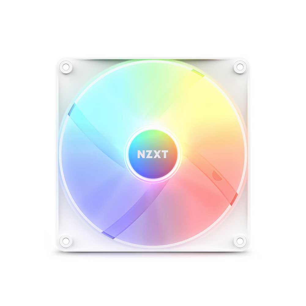 NZXT F140 RGB Core 140mm Cabinet Fan Matte White (Single Pack)